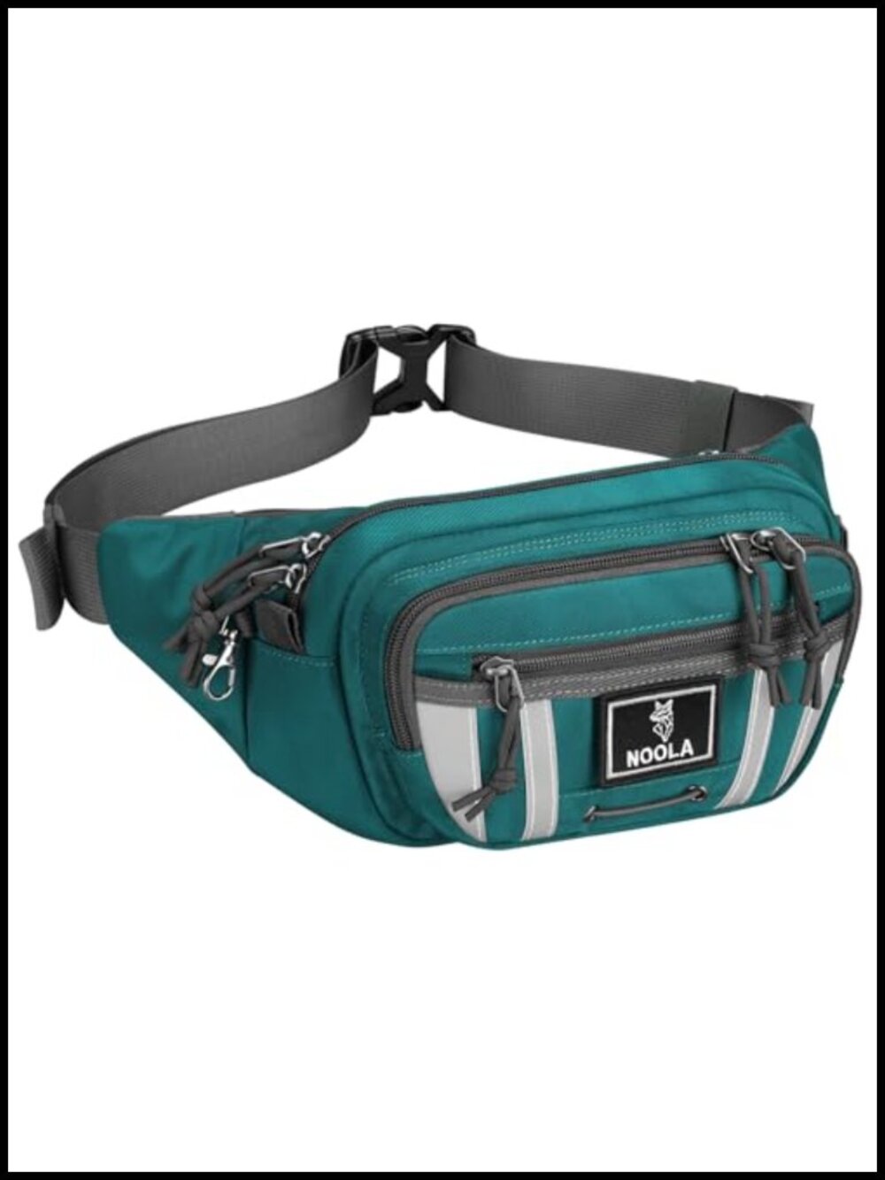 RFID Blocking Fanny Pack Crossbody Waist Bag Travel Hiking